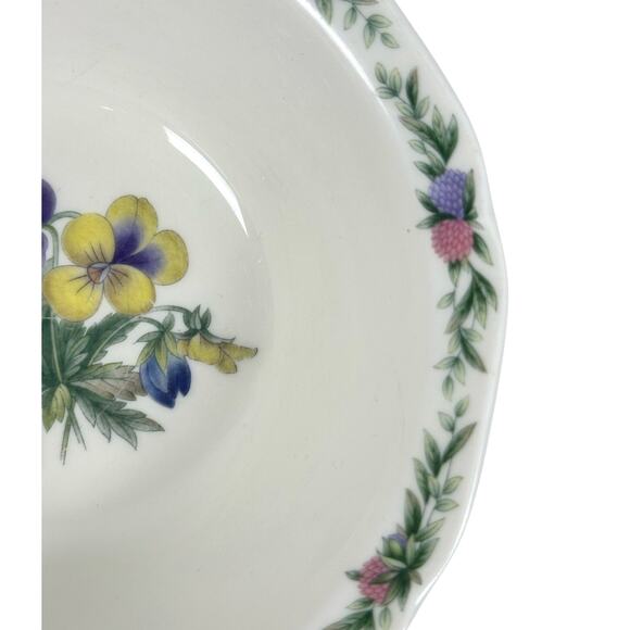 Noritake Conservatory Gala Cuisine 7915 Japan Cereal Bowls-Nice!! - Picture 6 of 9